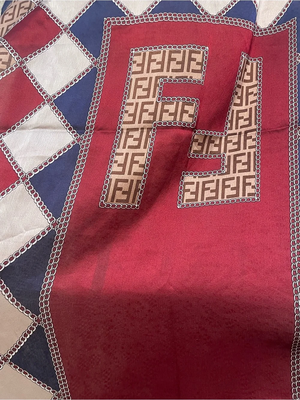 Fendi 65% silk